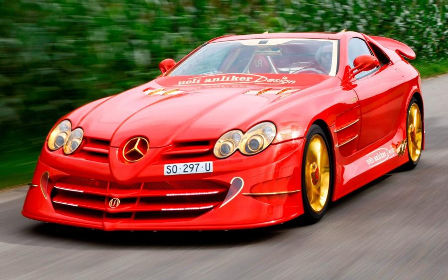 Mercedes-Benz SLR McLaren 999 Red Gold Dream by Anliker '2011